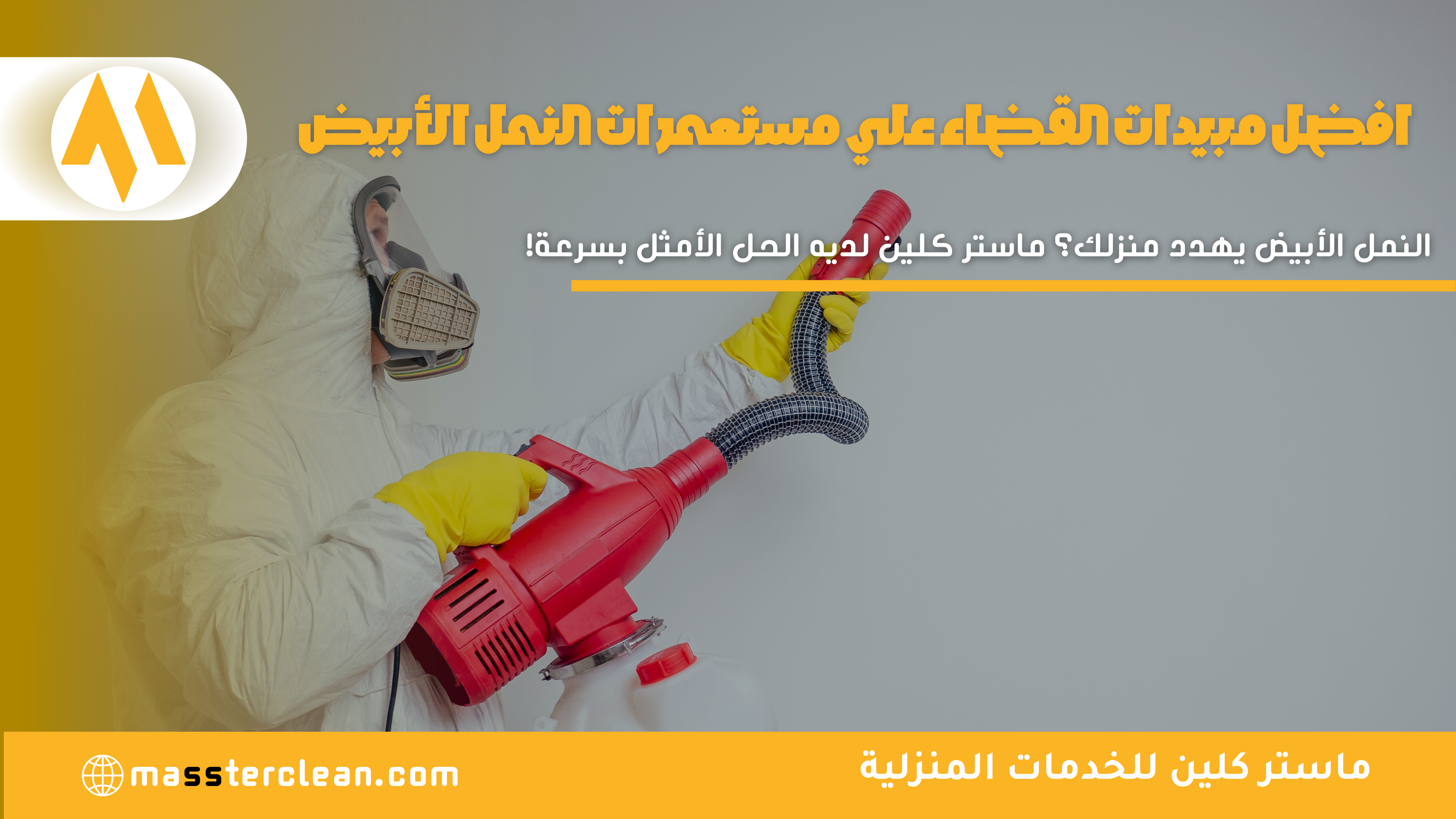 افضل مبيدات القضاء علي مستعمرات النمل الأبيض